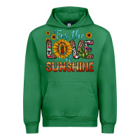 Emerald for the love of sunshine sunflower our lady of guadalupe Urban Hoodie - JahusDesignShop