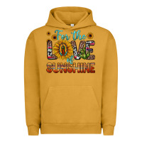 Pigment Peanut Butter for the love of sunshine sunflower our lady of guadalupe Urban Hoodie - JahusDesignShop