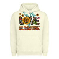 Pigment Pistachio for the love of sunshine sunflower our lady of guadalupe Urban Hoodie - JahusDesignShop