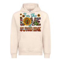 Sandshell for the love of sunshine sunflower our lady of guadalupe Urban Hoodie - JahusDesignShop