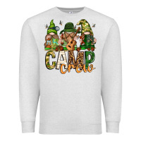 Camp Crew With Gnomies Premium Sweatshirt | Teevron