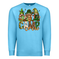 Ocean Blue camp crew with gnomies Premium Sweatshirt - texasbilliewilder