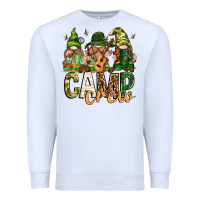 White camp crew with gnomies Premium Sweatshirt - texasbilliewilder