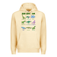 Pina Colada god says i am dinosaurs Premium Hoodie - JahusDesignShop