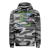 Slate Camo god says i am dinosaurs Premium Hoodie - JahusDesignShop