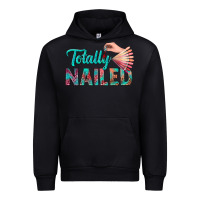 Black totally nailed bbs Urban Hoodie - BundleAndBundleShop