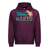 Mauve Wine totally nailed bbs Urban Hoodie - BundleAndBundleShop