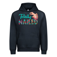 Navy totally nailed bbs Urban Hoodie - BundleAndBundleShop