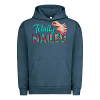 Pigment Midnight Navy totally nailed bbs Urban Hoodie - BundleAndBundleShop