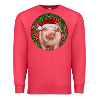 Cardinal Pig Christmas Premium Sweatshirt - RanaPortraitStore