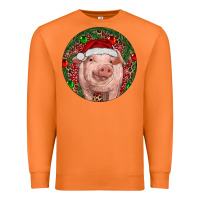 Carrot Pig Christmas Premium Sweatshirt - RanaPortraitStore