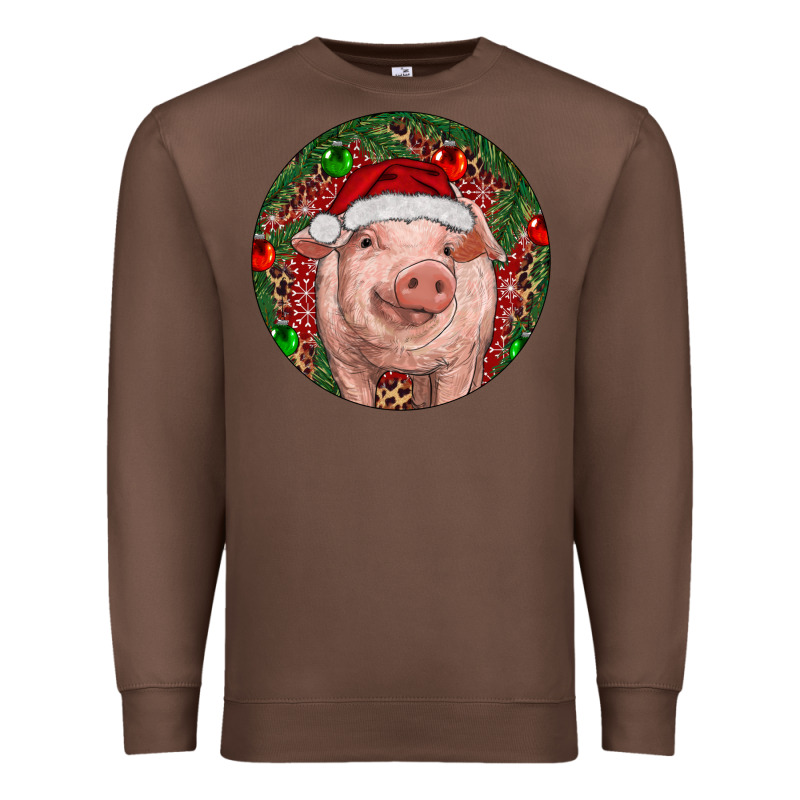 Pig Christmas Premium Sweatshirt by RanaPortraitStore | Teevron