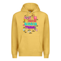Antique Gold god is bigger design Premium Hoodie - JahusDesignShop