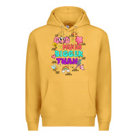 Mustard god is bigger design Premium Hoodie - JahusDesignShop