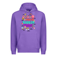 Purple god is bigger design Premium Hoodie - JahusDesignShop
