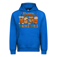Cobalt western happy thanksgiving bbs Urban Hoodie - BundleAndBundleShop