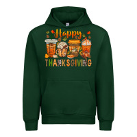 Forest Green western happy thanksgiving bbs Urban Hoodie - BundleAndBundleShop