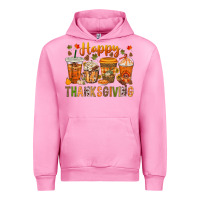 Fuchsia Pink western happy thanksgiving bbs Urban Hoodie - BundleAndBundleShop