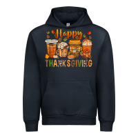 Navy western happy thanksgiving bbs Urban Hoodie - BundleAndBundleShop