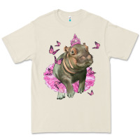 Bone Baby Hippo With Tutu Premium Tee - LillyAllenDesigns
