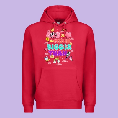 God Is Bigger Design Premium Hoodie Designed By Jahusdesignshop
