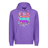 Purple god is bigger design Premium Hoodie - JahusDesignShop
