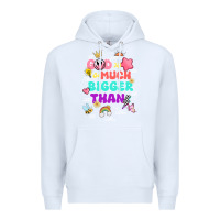 White god is bigger design Premium Hoodie - JahusDesignShop
