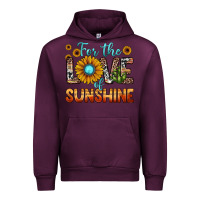 Mauve Wine for the love of sunshine Urban Hoodie - JahusDesignShop