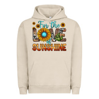 Pigment French Oak for the love of sunshine Urban Hoodie - JahusDesignShop