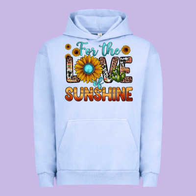 For The Love Of Sunshine Urban Hoodie Designed By Jahusdesignshop