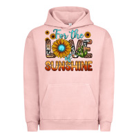Pigment Salmon for the love of sunshine Urban Hoodie - JahusDesignShop