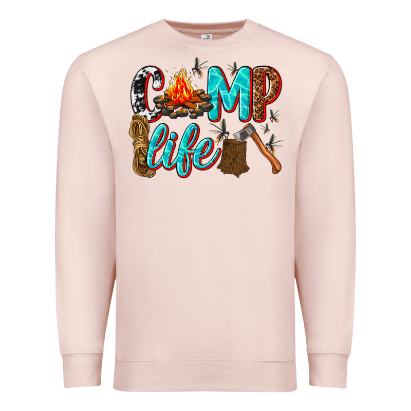 Camp Life Premium Sweatshirt by texasbilliewilder | Teevron