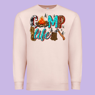 Premium Sweatshirt camp life