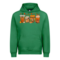 Emerald western thanksgiving coffee cups bbs Urban Hoodie - BundleAndBundleShop