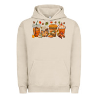 Pigment French Oak western thanksgiving coffee cups bbs Urban Hoodie - BundleAndBundleShop