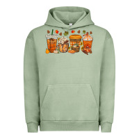 Pigment Oil Green western thanksgiving coffee cups bbs Urban Hoodie - BundleAndBundleShop