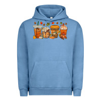 Pigment Pebble Blue western thanksgiving coffee cups bbs Urban Hoodie - BundleAndBundleShop
