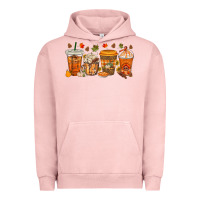 Pigment Salmon western thanksgiving coffee cups bbs Urban Hoodie - BundleAndBundleShop