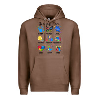 Chestnut god says i am autism Premium Hoodie - JahusDesignShop