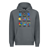 Rock god says i am autism Premium Hoodie - JahusDesignShop