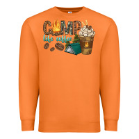 Carrot camp life coffee with coffee cup Premium Sweatshirt - texasbilliewilder