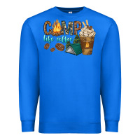 True Royal camp life coffee with coffee cup Premium Sweatshirt - texasbilliewilder