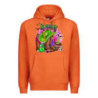 Carrot spooky cowgirl  halloween Premium Hoodie - AdoDesignShop