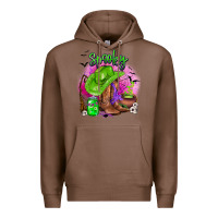 Chestnut spooky cowgirl  halloween Premium Hoodie - AdoDesignShop