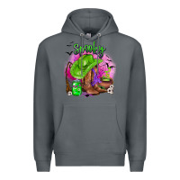 Rock spooky cowgirl  halloween Premium Hoodie - AdoDesignShop