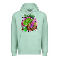 Seafoam spooky cowgirl  halloween Premium Hoodie - AdoDesignShop