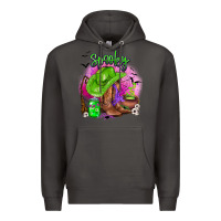 Smoke spooky cowgirl  halloween Premium Hoodie - AdoDesignShop