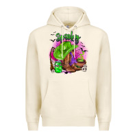 Tofu spooky cowgirl  halloween Premium Hoodie - AdoDesignShop