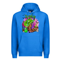True Royal spooky cowgirl  halloween Premium Hoodie - AdoDesignShop