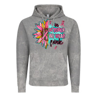 Cloud Rock sunflower in october we wear pink Vintage Hoodie - AdoDesignShop
